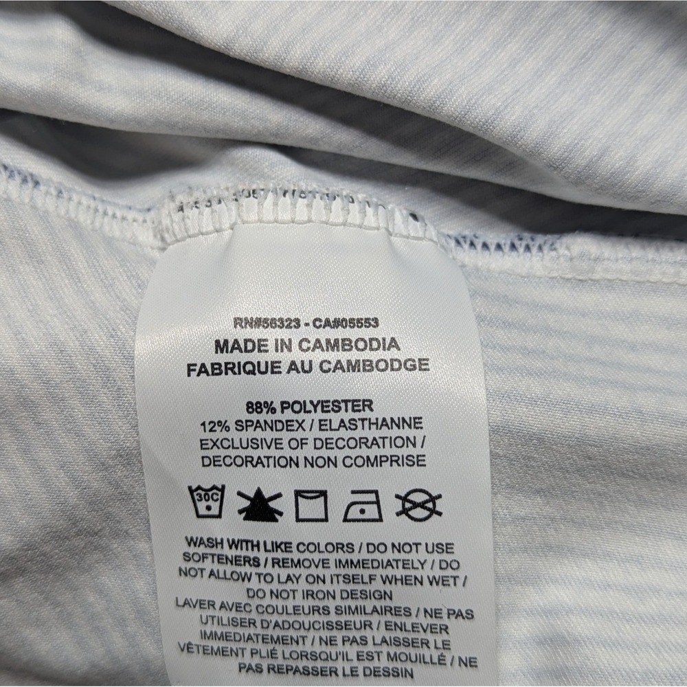 Nike Dri-FIT Sleeveless Fit & Flare Tennis Dress Blue White Women's XS - Picture 5 of 8